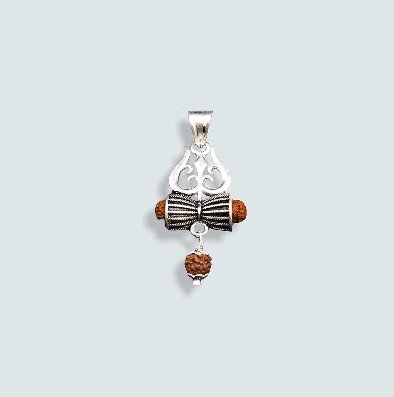Trishul 2025 rudraksha pendant